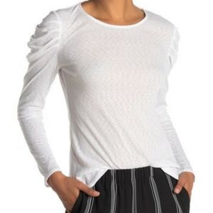 Rachel Roy white long sleeve shirt